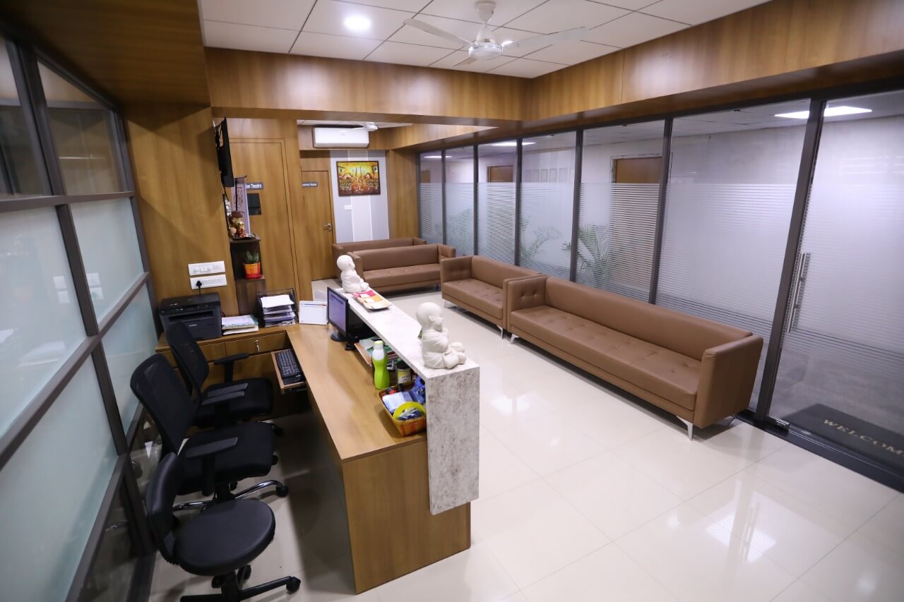 Reception and waiting area